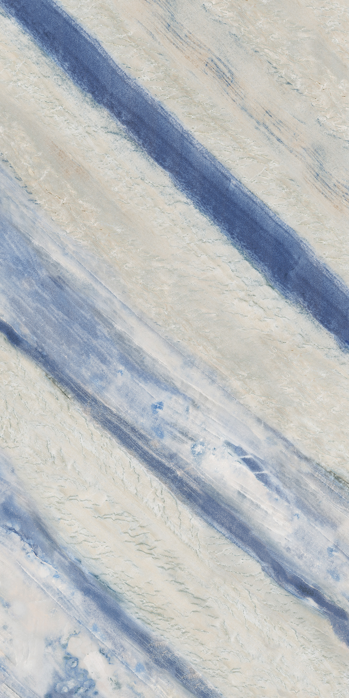Blue Light Colour Fullbody High Quality Marble Look Porcelain  Floor